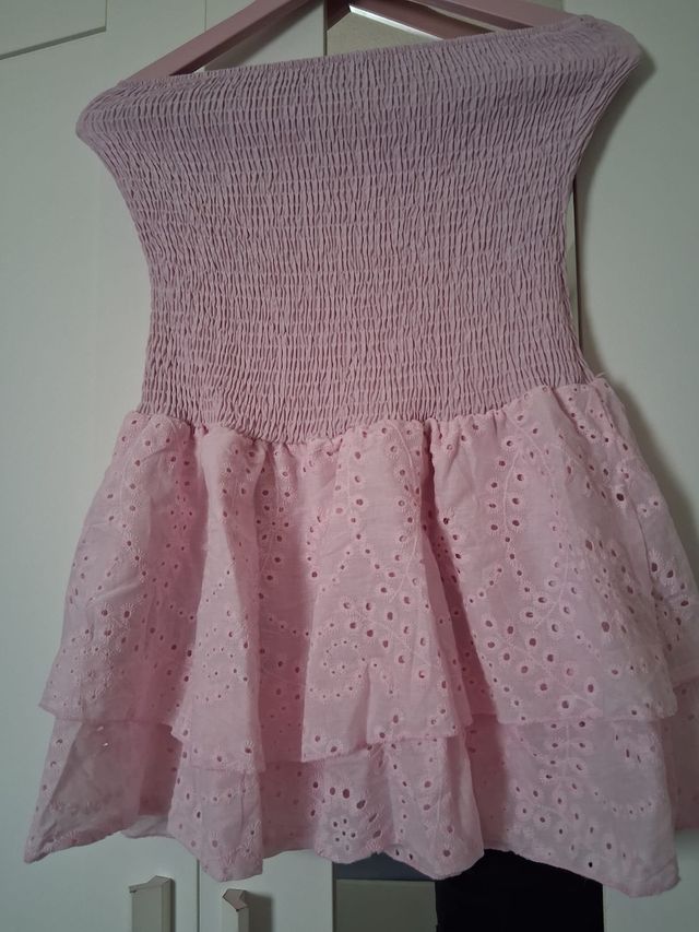 Vestido rosa - talla XS