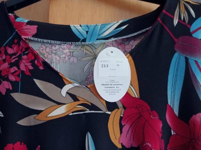 Vestidos playeras estampados