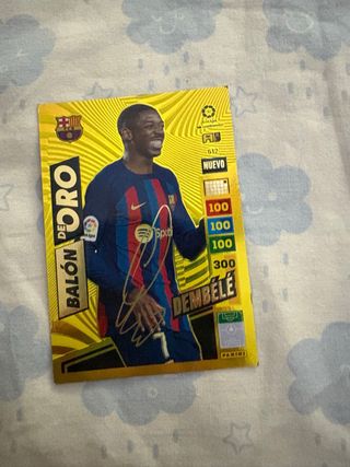 Carta Dembélé Balón de Oro