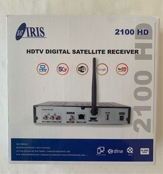 Decodificador IRIS 2100 HD- Receptor satélite