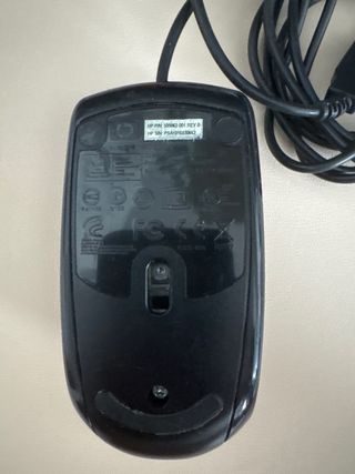 Ratón HP USB - Negro