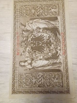 Billetes Alemania 20 y 1000 marcos
