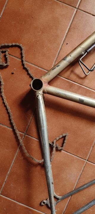 Cuadro bici MENNELI antiguo