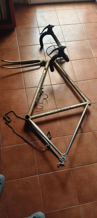 Cuadro bici MENNELI antiguo