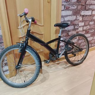 Bicicleta niña 20" negra