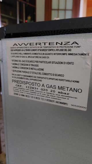 Stufa a gas Olimpia Splendid - prov. di Piacenza