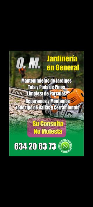 Jardineria,reformas,construcciones,pinos y piscina