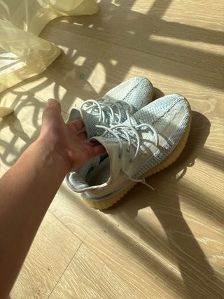 Yeezy 350 - Zapatillas Beige/Azul
