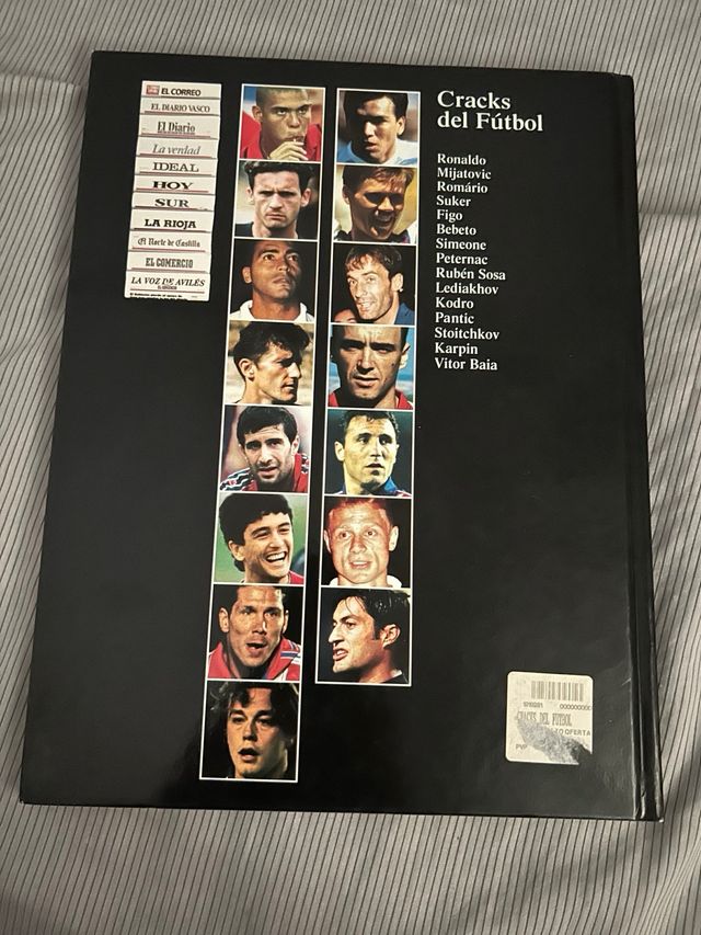 Estrellas del deporte
Cracks del fútbol