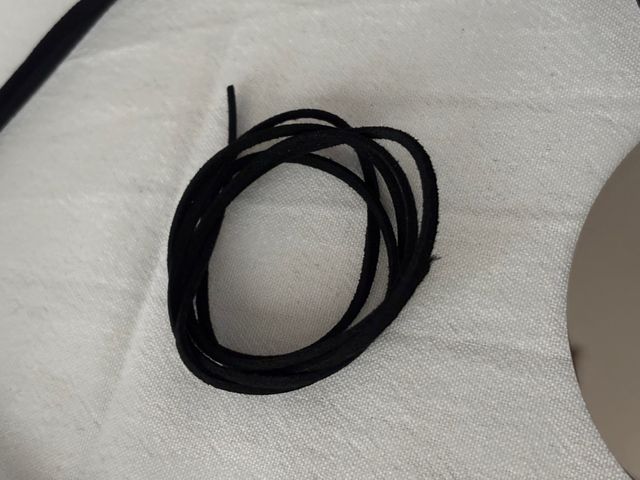 Collana trendy-rock | Ciondolo tondo