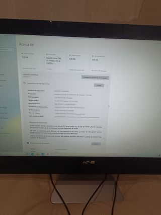PC Asus AIO - 12GB RAM - SSD 500GB
