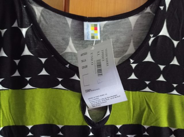 4 Vestidos Playera Multicolor