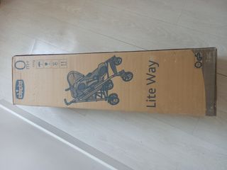 Silla paseo Chicco Lite Way - Verde/negro