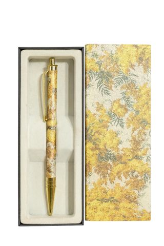 Penna Elegante con Dettagli Dorati