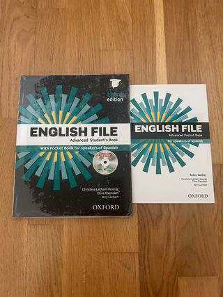 Libros English File Advanced.