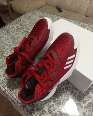 Zapatillas Adidas Donovan Mitchell rojas
