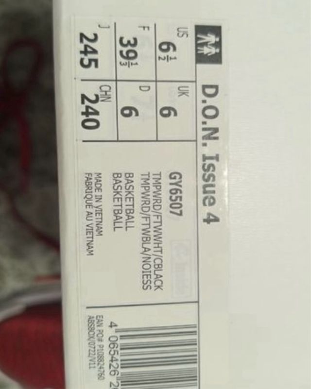 Zapatillas Adidas Donovan Mitchell rojas