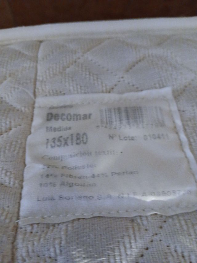 Colchón de matrimonio