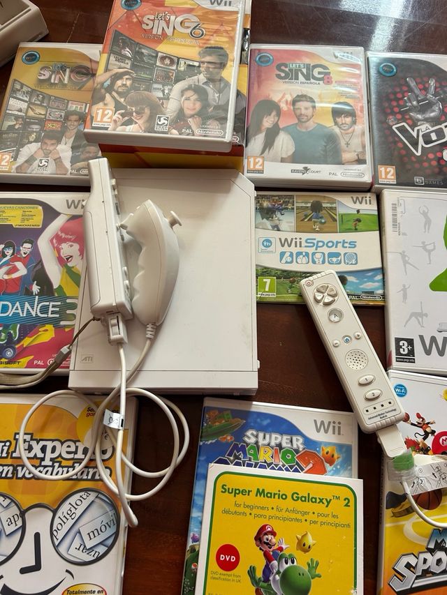 Wii + 7 juegos