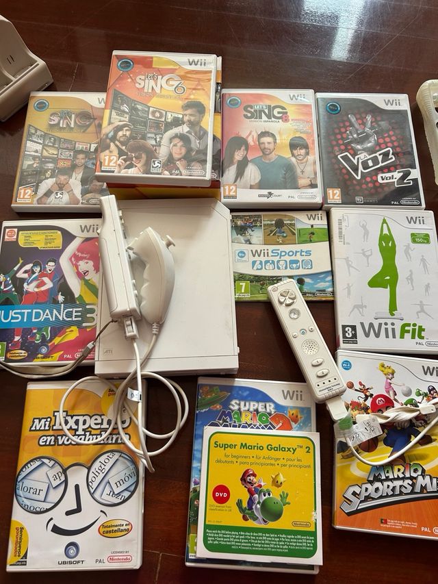 Wii + 7 juegos