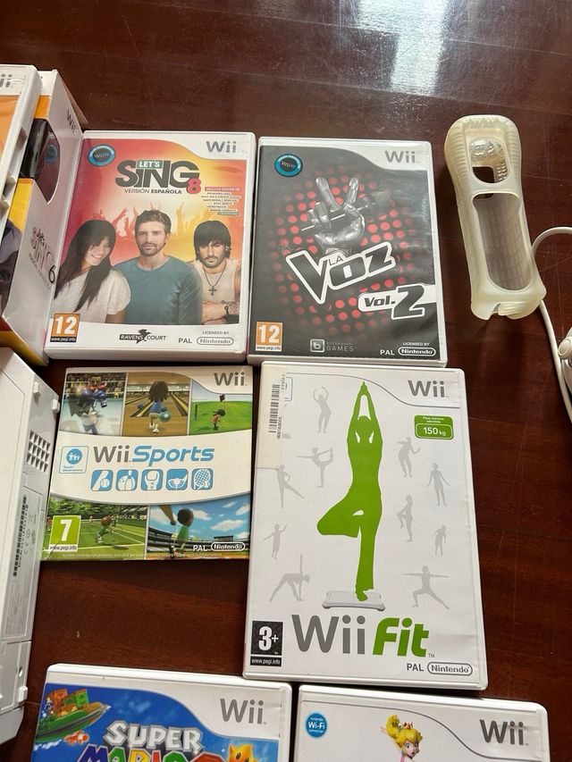 Wii + 7 juegos