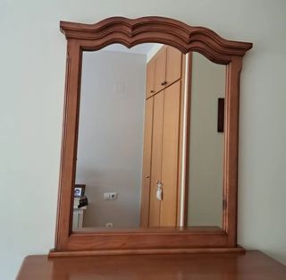 Espejo madera grande