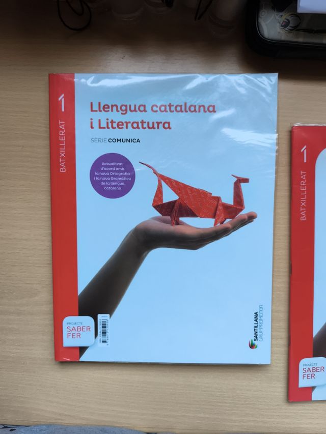 Pack libros Llengua Catalana i Literatura 1r Batch