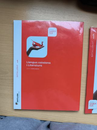 Pack libros Llengua Catalana i Literatura 1r Batch