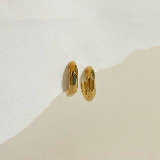 Orecchini Huggie Dorati