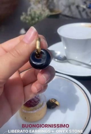 Orecchini Huggie Dorati