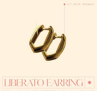 Orecchini Huggie Dorati