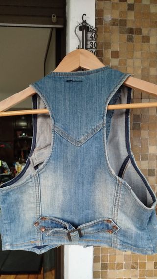  chaleco vaquero mujer