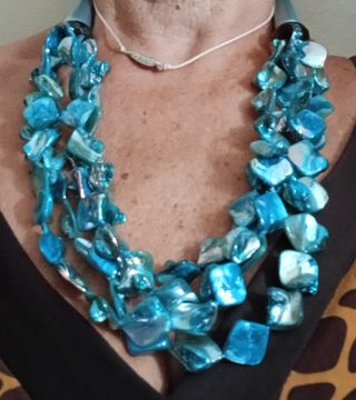 Collana Perle barocche naturali