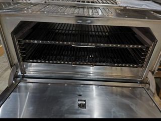 Horno parrilla carbón industrial