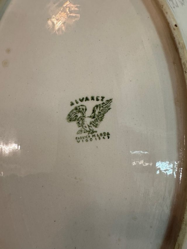 2 piatti vintage, Alvarez de Vigo