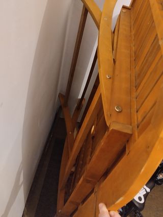 Mesa jardín plegable acacia maciza