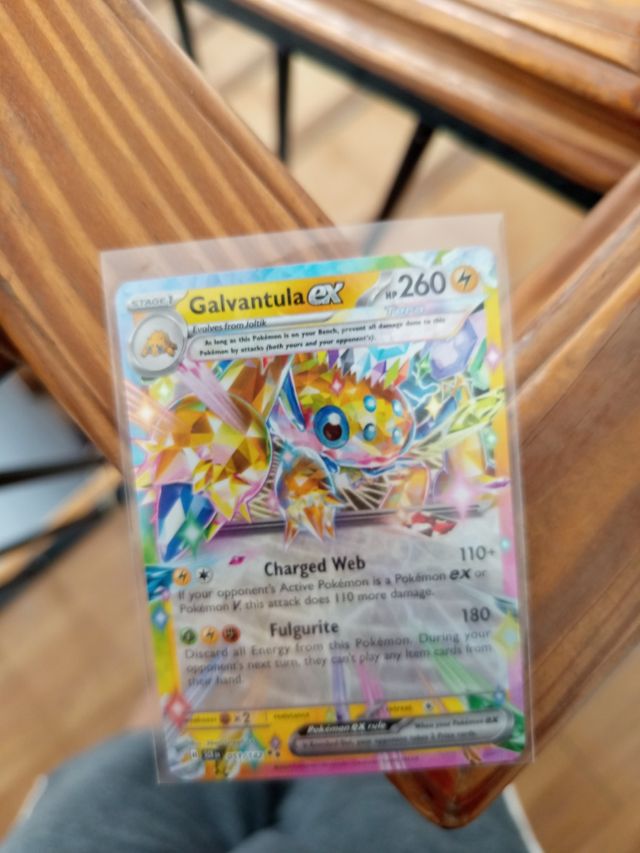 Galvantula EX - Carta Pokémon