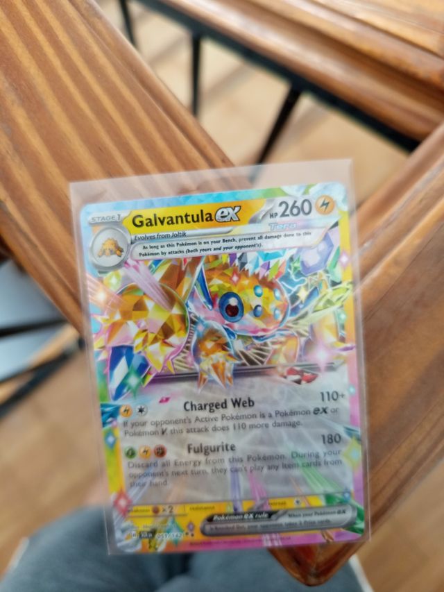 Galvantula EX - Carta Pokémon