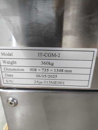 Horno brasa industrial BBK