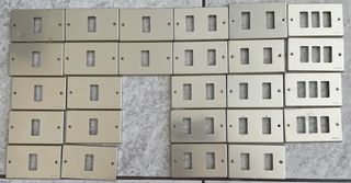 Placche Supporti Tasti Prese BTicino Vimar Luci