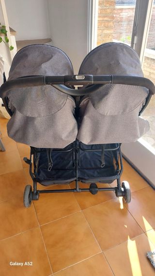 Silla gemelar Inglesina gris