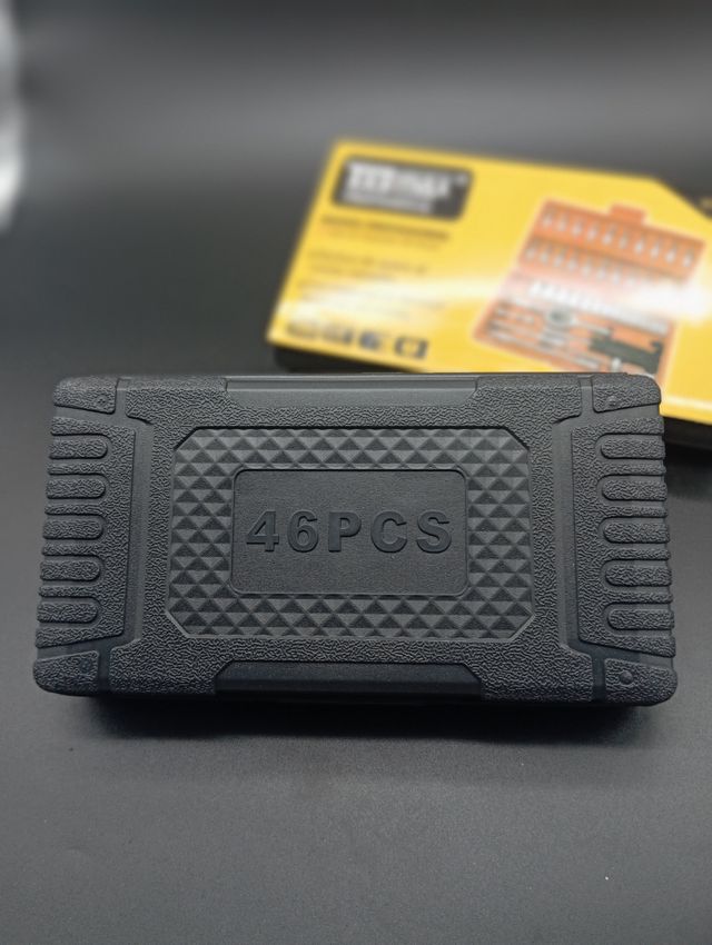 Juego llaves vaso 1/4" (46 piezas)