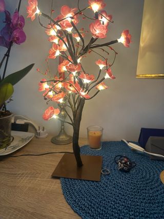Árboles de flores LED - Rosa melocotón
