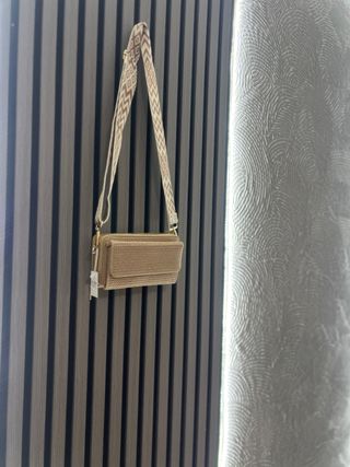 Bandolera beige - Bolso bandolera