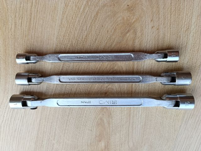 Llaves vaso articuladas IRIMO y PALMERA