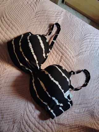 Bikini rayas blanco-negro