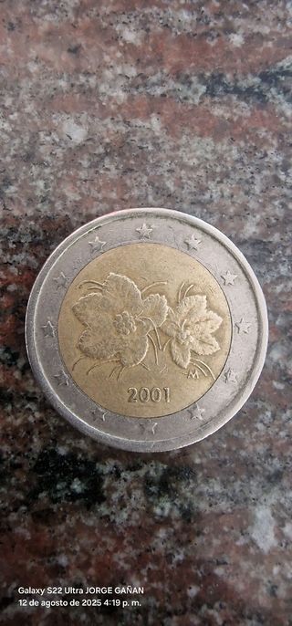 Moneda 2€ España 2001