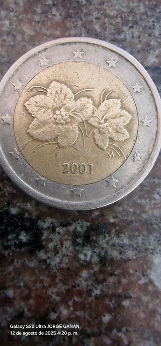 Moneda 2€ España 2001