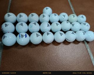 25 Bolas Golf Usadas Tour Special