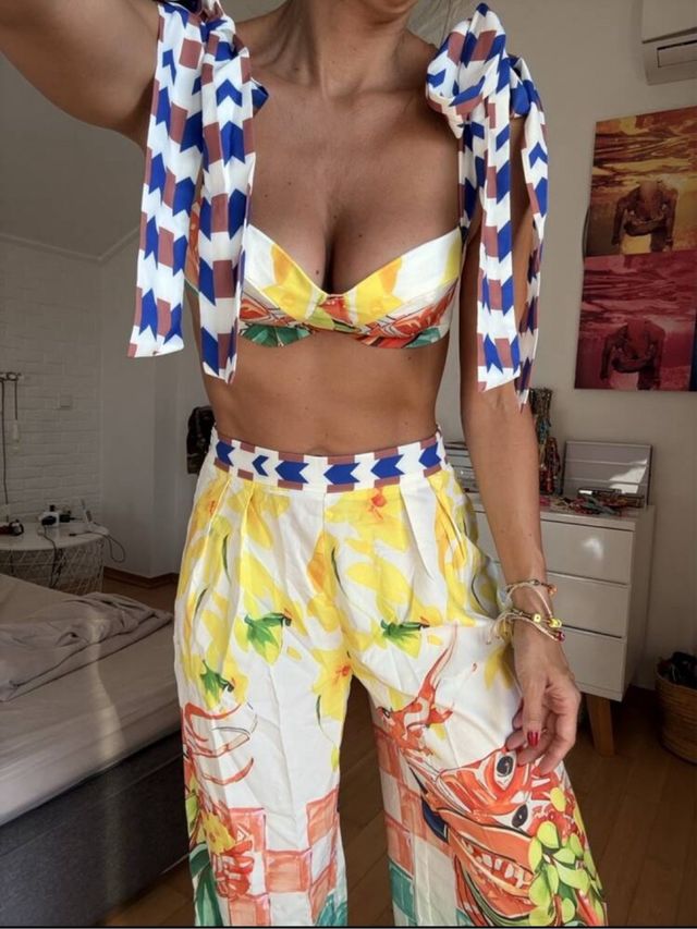 Completo estivo multicolor